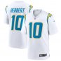 Justin Herbert Los Angeles Chargers Game Jersey - White