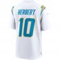 Justin Herbert Los Angeles Chargers Game Jersey - White