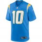 Justin Herbert Los Angeles Chargers Player Game Jersey - Powder Blue