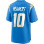 Justin Herbert Los Angeles Chargers Player Game Jersey - Powder Blue
