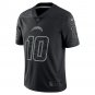 Justin Herbert Los Angeles Chargers RFLCTV Limited Jersey - Black