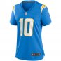 Justin Herbert Los Angeles Chargers Women's Player Game Jersey - Powder Blue