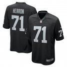 Justin Herron Las Vegas Raiders Team Game Jersey - Black