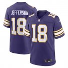 Justin Jefferson Minnesota Vikings Classic Player Game Jersey - Purple