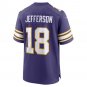 Justin Jefferson Minnesota Vikings Classic Player Game Jersey - Purple