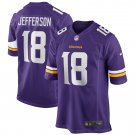 Justin Jefferson Minnesota Vikings Player Game Jersey - Purple