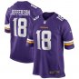 Justin Jefferson Minnesota Vikings Player Game Jersey - Purple