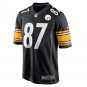 Justin Rigg Pittsburgh Steelers Game Player Jersey - Black