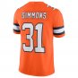 Justin Simmons Denver Broncos Alternate Vapor Limited Jersey - Orange