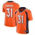 Justin Simmons Denver Broncos Vapor Limited Jersey - Orange