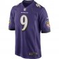Justin Tucker Baltimore Ravens Game Jersey - Purple