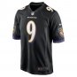 Justin Tucker Baltimore Ravens Player Game Jersey - Black