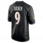 Justin Tucker Baltimore Ravens Player Game Jersey - Black