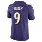 Justin Tucker Baltimore Ravens Vapor F.U.S.E. Limited Jersey - Purple
