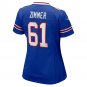 Justin Zimmer Buffalo Bills Women's Game Jersey - Royal