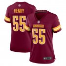 K.J. Henry Washington Commanders Women's Team Game Jersey - Burgundy