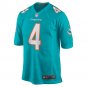 Kader Kohou Miami Dolphins Game Player Jersey - Aqua