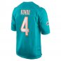 Kader Kohou Miami Dolphins Game Player Jersey - Aqua