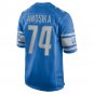 Kayode Awosika Detroit Lions Home Game Player Jersey - Blue