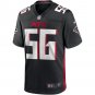 Keith Brooking Atlanta Falcons Game Retired Player Jersey - Black