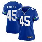 Kenny Easley Seattle Seahawks Women's Throwback Retired Player Game Jersey - Royal