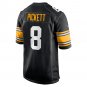 Kenny Pickett Pittsburgh Steelers Player Alternate Game Jersey - Black