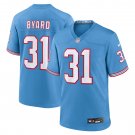 Kevin Byard Tennessee Titans Oilers Throwback Alternate Game Player Jersey - Light Blue