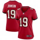 Keyshawn Johnson Tampa Bay Buccaneers Women's Game Retired Player Jersey - Red
