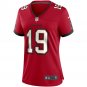 Keyshawn Johnson Tampa Bay Buccaneers Women's Game Retired Player Jersey - Red
