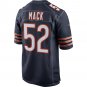 Khalil Mack Chicago Bears Game Jersey - Navy