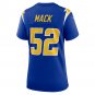 Khalil Mack Los Angeles Chargers Women's Alternate Game Jersey - Royal