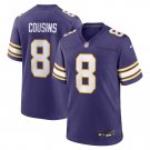 Kirk Cousins Minnesota Vikings Classic Player Game Jersey - Purple