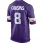 Kirk Cousins Minnesota Vikings Game Jersey - Purple