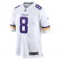 Kirk Cousins Minnesota Vikings Game Player Jersey - White