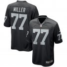 Kolton Miller Las Vegas Raiders Game Player Jersey - Black