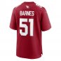 Krys Barnes Arizona Cardinals Team Game Jersey - Cardinal
