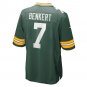 Kurt Benkert Green Bay Packers Game Jersey - Green