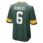 Kurt Benkert Green Bay Packers Player Game Jersey - Green