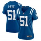 Kwity Paye Indianapolis Colts Women's Game Jersey - Royal