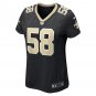 Kwon Alexander New Orleans Saints Women's Game Jersey - Black
