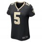 Kwon Alexander New Orleans Saints Women's Game Player Jersey - Black