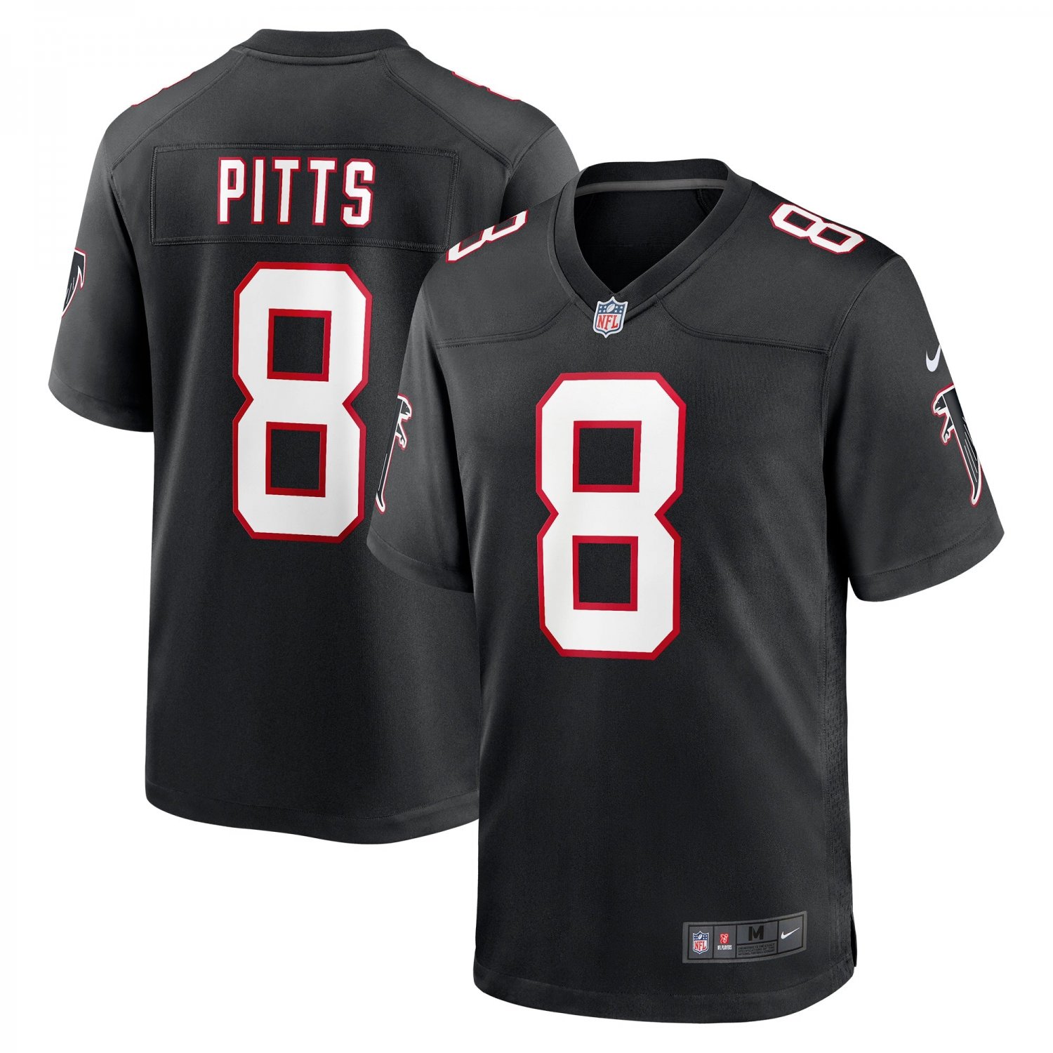 Kyle Pitts Atlanta Falcons Player Game Jersey - Black