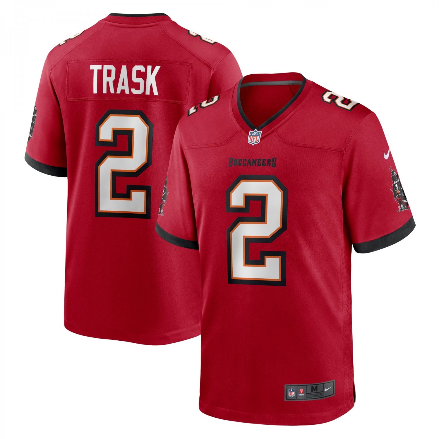 Kyle Trask Tampa Bay Buccaneers Game Jersey - Red
