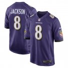 Lamar Jackson Baltimore Ravens Game Jersey - Purple