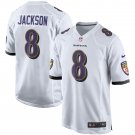 Lamar Jackson Baltimore Ravens Player Game Jersey - White
