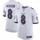 Lamar Jackson Baltimore Ravens Vapor Limited Jersey - White