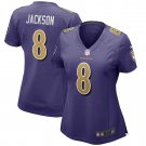 Lamar Jackson Baltimore Ravens Women's Alternate Game Player Jersey - Purple