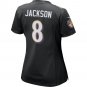 Lamar Jackson Baltimore Ravens Women's Game Event Jersey - Black