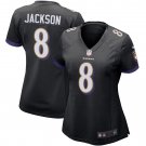 Lamar Jackson Baltimore Ravens Women's Game Jersey - Black