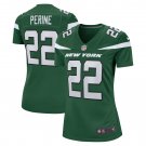 La'Mical Perine New York Jets Women's Game Jersey - Gotham Green